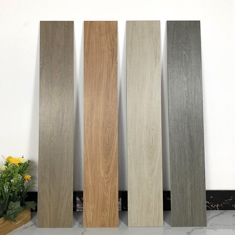 کاشی و سرامیک چوبی طرح فینیش افکت , کفپوش کاشی پلانک چینی 150 x 900 میلیمتر