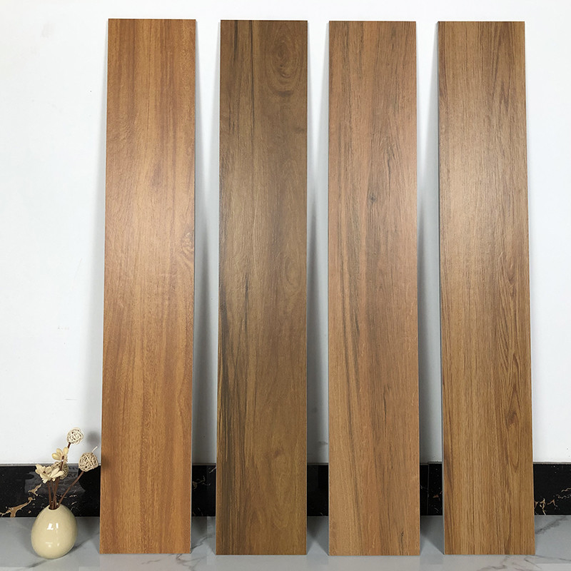 کاشی و سرامیک چوبی طرح فینیش افکت , کفپوش کاشی پلانک چینی 150 x 900 میلیمتر