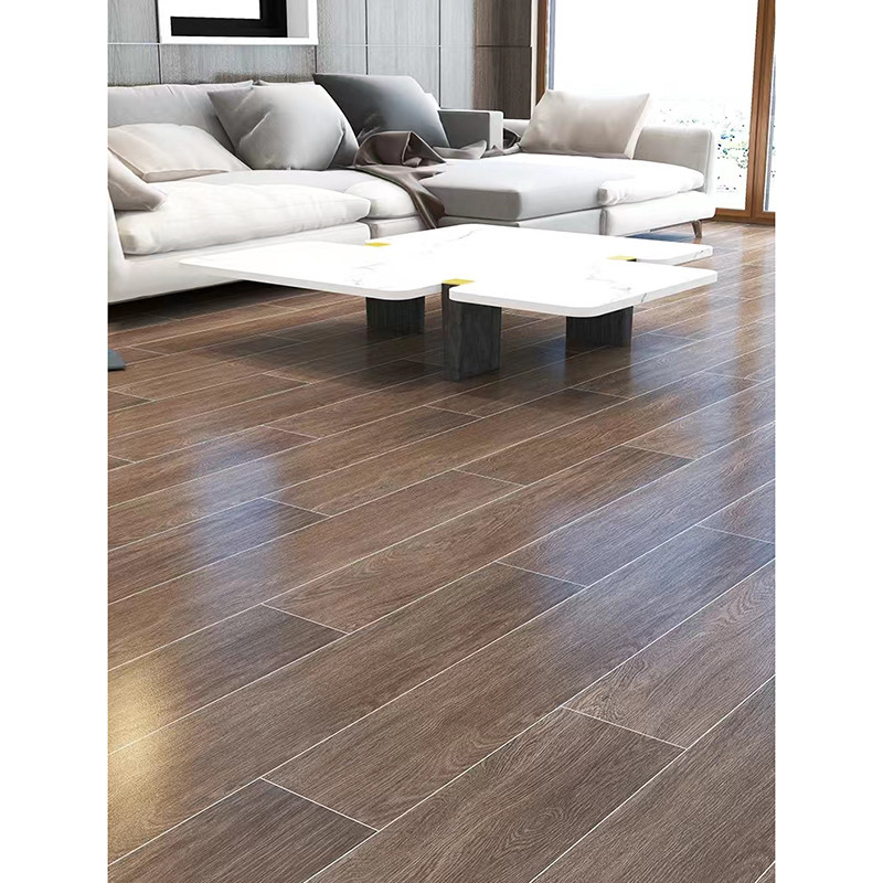 کاشی چینی دانه مات چوب لعابدار 200x1200 میلی متری قهوه ای خاکستری داخلی نمای چوبی آنتیک