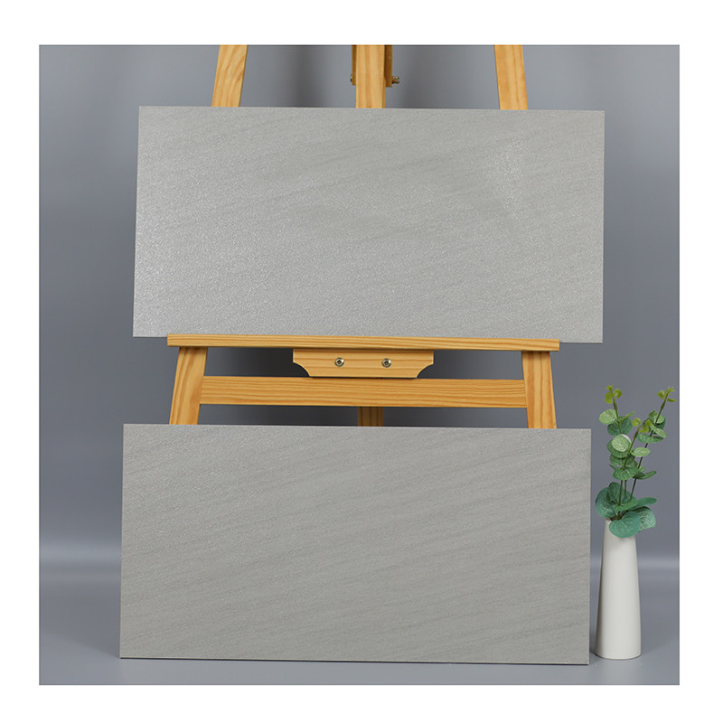 کاشی روستیک چینی فوشان 300*600 میلی متر رنگ خاکستری تیره بدون لغزش برای هتل خانه