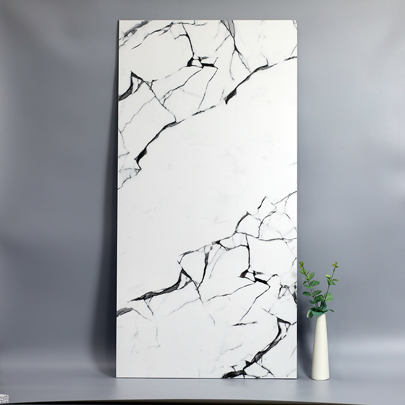 کاشی کف چینی مرمر مات سفید 60x120cm کاشی کف و دیوار حمام خانه مدرن