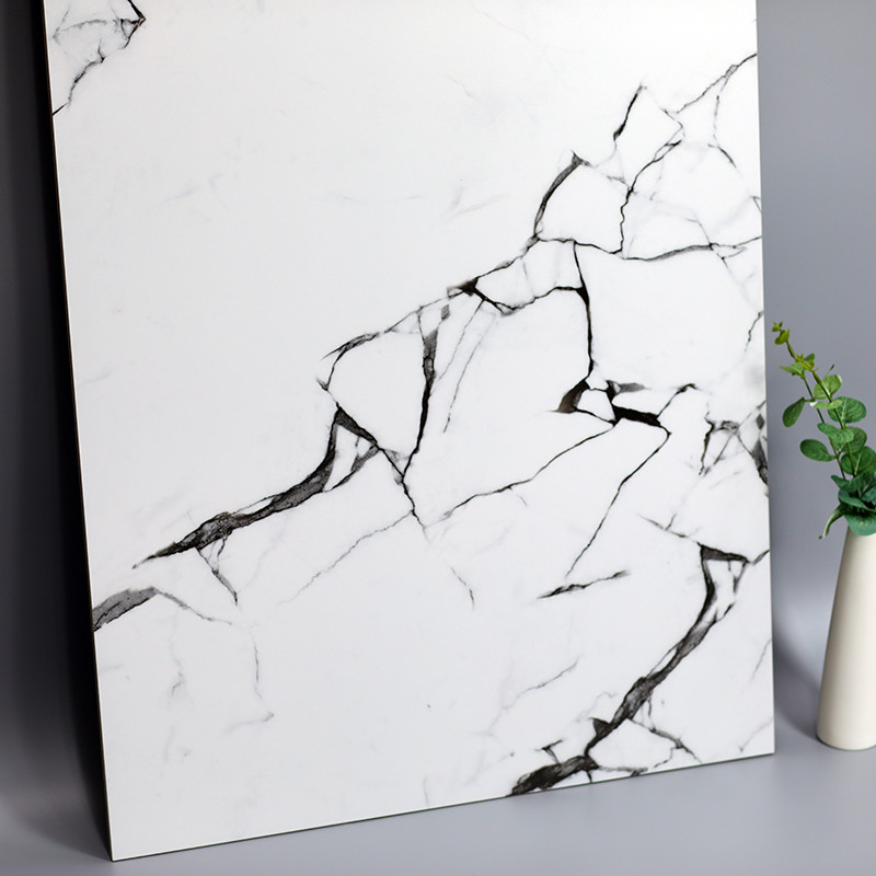 کاشی کف چینی مرمر مات سفید 60x120cm کاشی کف و دیوار حمام خانه مدرن