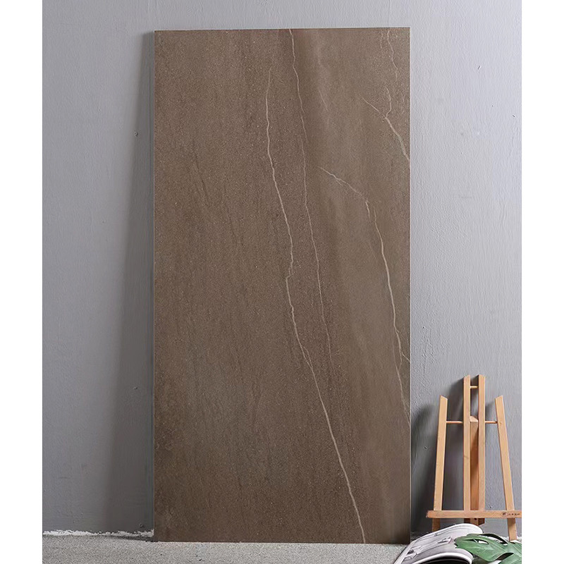کاشی های کف داخلی قهوه ای رنگ جدید فوشان , کاشی های دیواری روستایی 600x1200