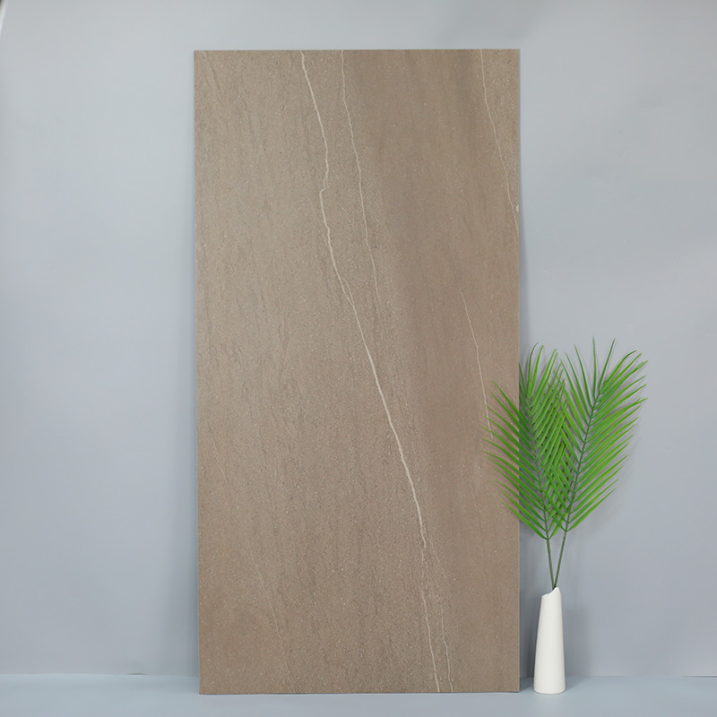 کاشی های کف داخلی قهوه ای رنگ جدید فوشان , کاشی های دیواری روستایی 600x1200