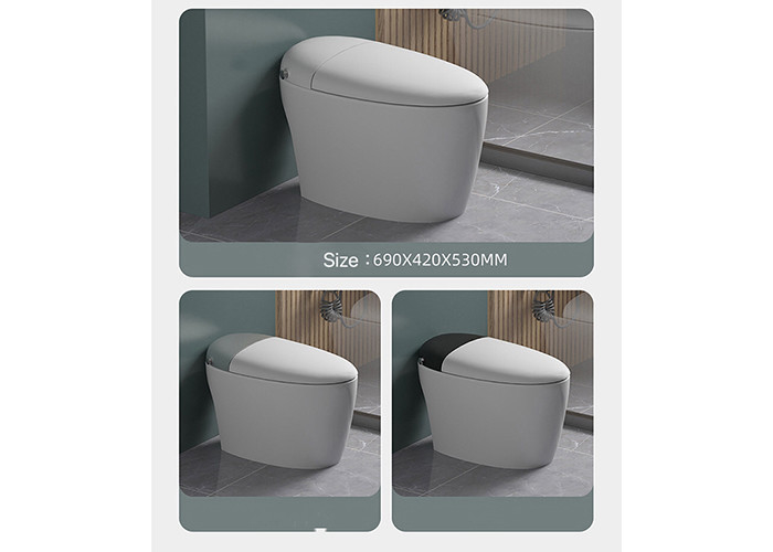 HOMIXE Bathroom Luxury Sensor Electric Automatic Flush Wc Bidet کف سرامیک یک تکه