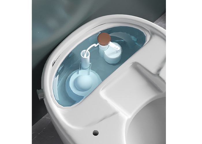 HOMIXE Bathroom Luxury Sensor Electric Automatic Flush Wc Bidet کف سرامیک یک تکه