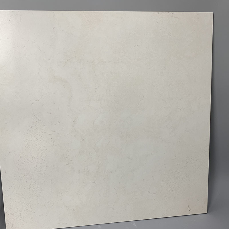 600x600mm تمام بدنه سفید رنگ کاشی دیواری کفپوش سنگ مرمر لعابدار صیقلی ضد لغزش