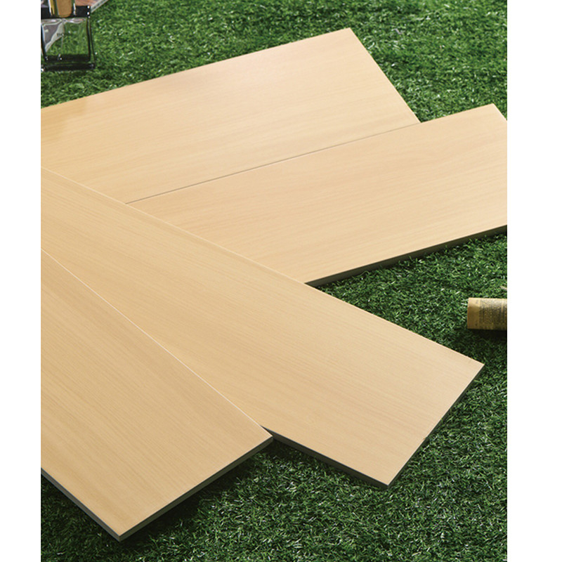 کاشی های کف دیواری روستیک داخلی چینی، کاشی و سرامیک چوبی 150x900mm