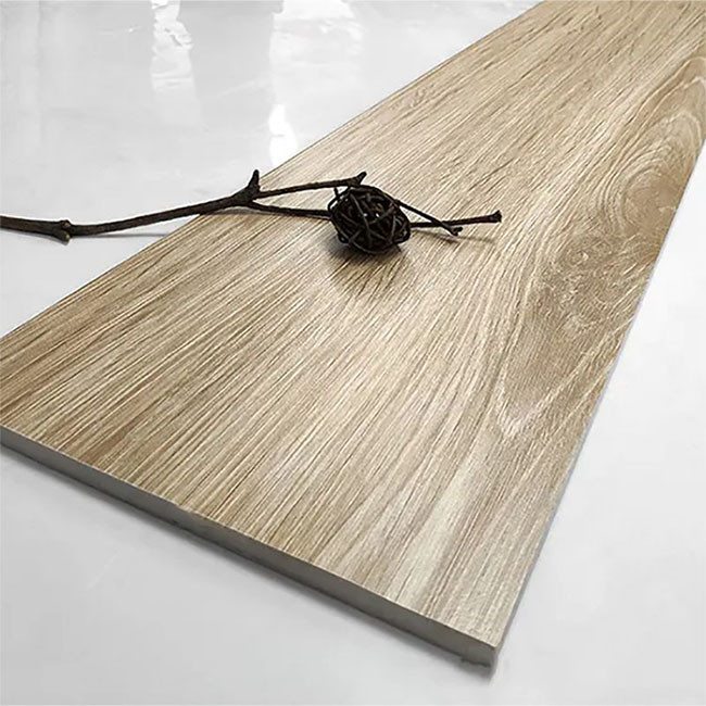 کاشی های چوبی تقلیدی با سطح ناهموار ضد لغزش 150*900 میلی متر برای اتاق نشیمن