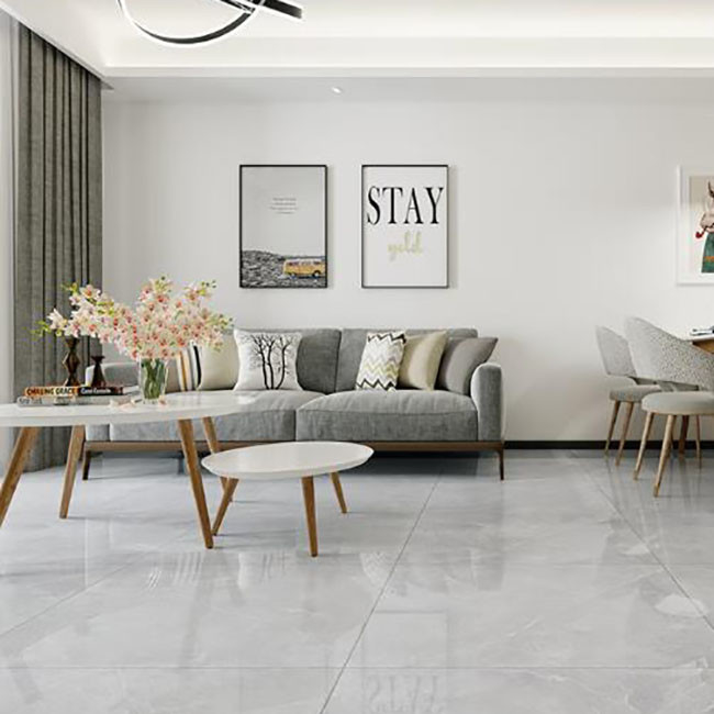 کاشی کف سنگ مرمر چینی فوشان 60*60 کاشی تمام بدنه مقاوم در برابر اسید