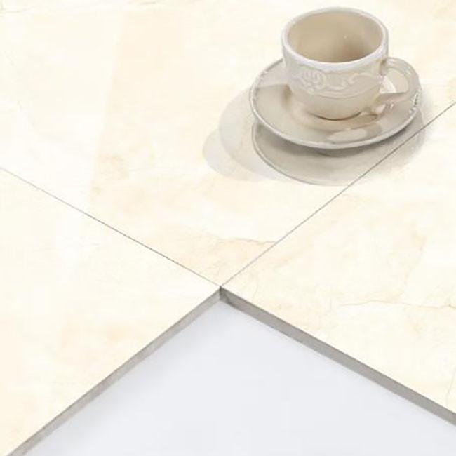 کاشی لعاب دار صیقلی زرد روشن کاشی دیواری کف چینی کاشی مرمری ضد لغزش 600*600 میلی متر