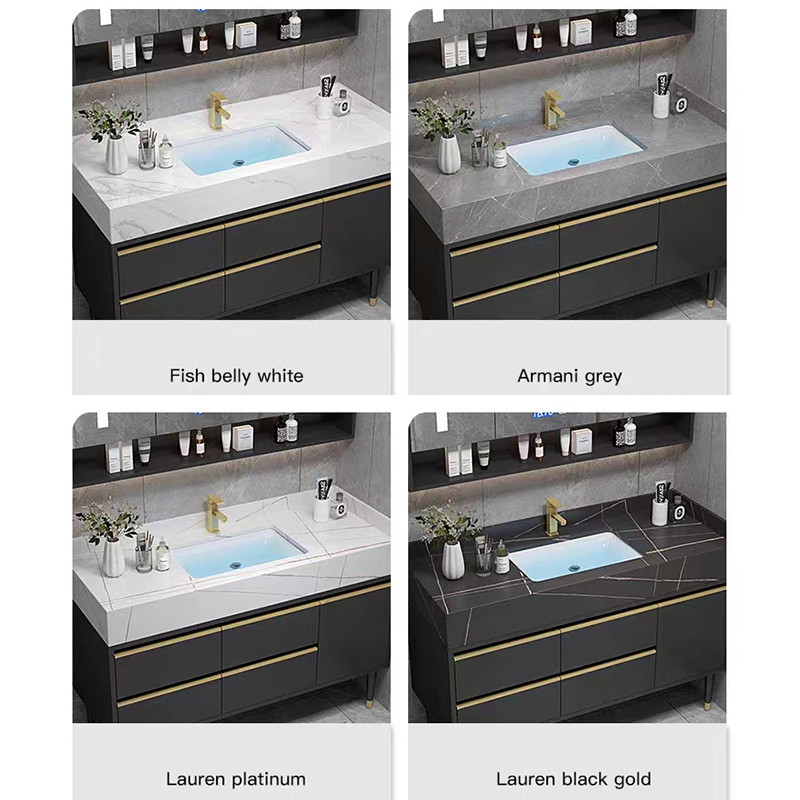 حمام روشویی 60 سانتی متری با سینک و کابینت کناری دیواری کابینت حمام ضد آب