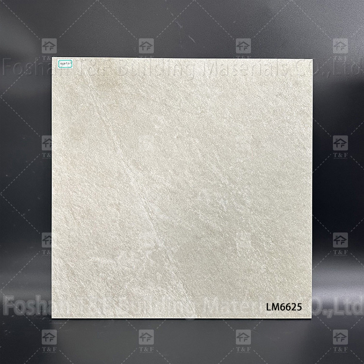 کاشی های سرامیکی مرمر خاکستری 60x60mm برای کف و دیوار اتاق خواب کاشی های چینی روستایی