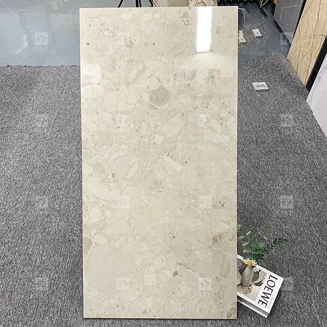 لوکس 600x1200mm کل بدن درخشان پولیش شیشه ای برای کف سنگ مرمر کاشی پورسلین