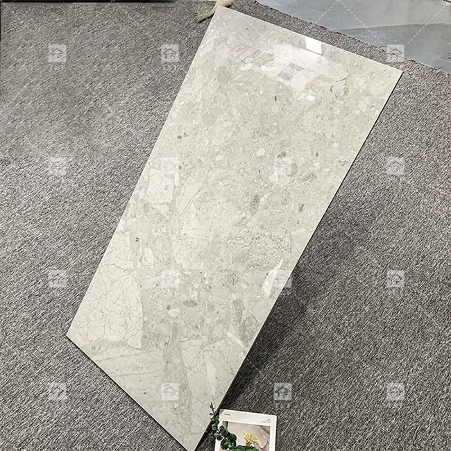 لوکس 600x1200mm کل بدن درخشان پولیش شیشه ای برای کف سنگ مرمر کاشی پورسلین