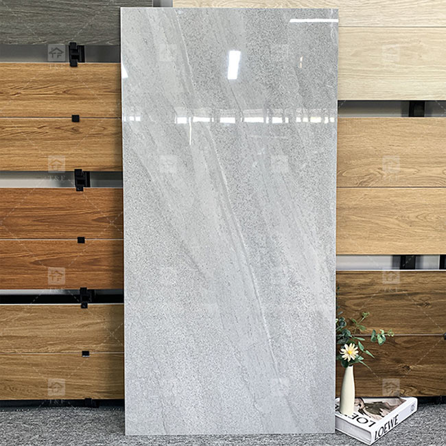 لوکس 600x1200mm کل بدن درخشان پولیش شیشه ای برای کف سنگ مرمر کاشی پورسلین