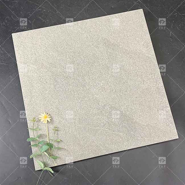 60x60 تزئینی باغ ضد لغز آینه بتنی بیرونی دیوار روستایی بیرونی سنگ مت فرش خاکستری کف برای راهرو