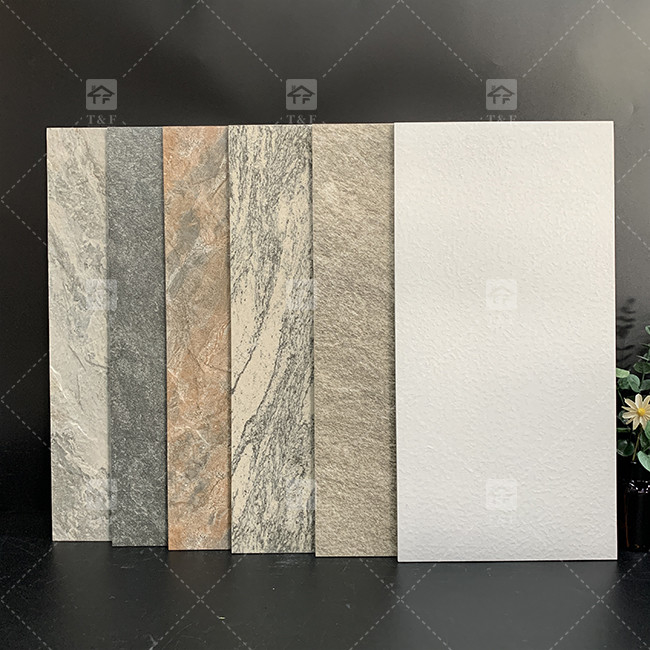 300x600mm کاشی های سرامیکی مته 3D تزئینات دیواری بیرونی کاشی های چینی برای دیوار