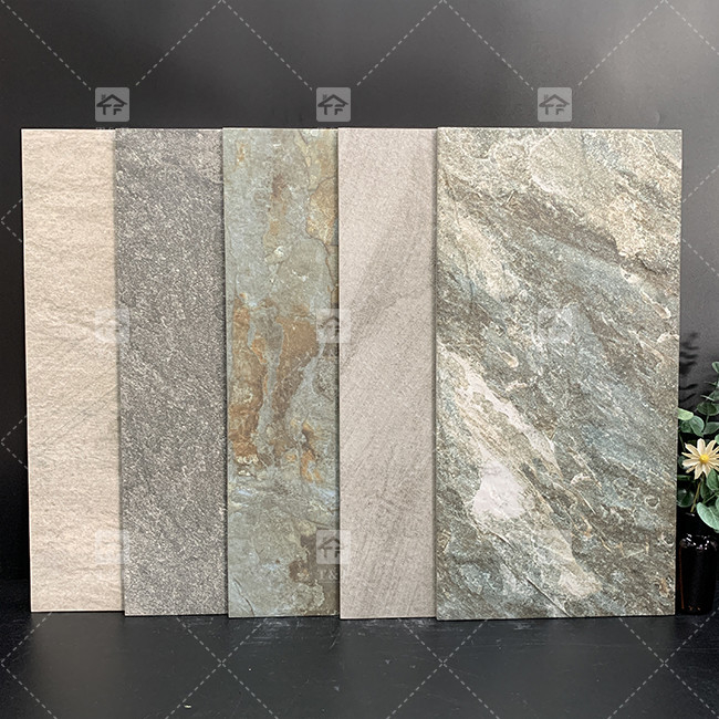 300x600mm کاشی های سرامیکی مته 3D تزئینات دیواری بیرونی کاشی های چینی برای دیوار